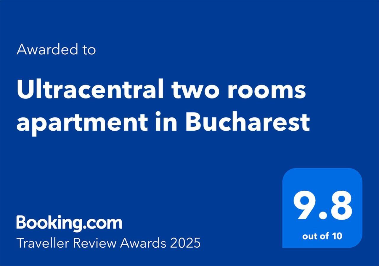 Ultracentral Two Rooms Apartment In Бухарест Экстерьер фото